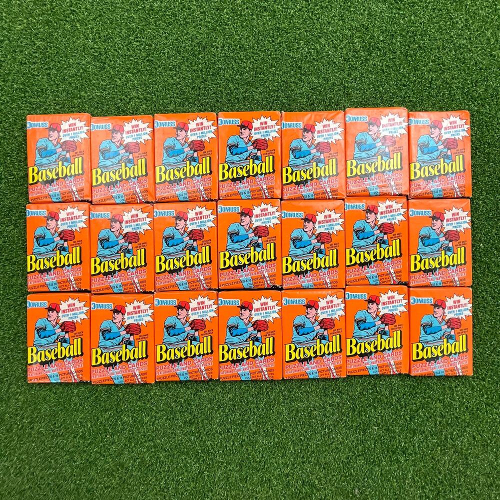 1990 Donruss Baseball Wax Packs Factory Sealed Lot 21